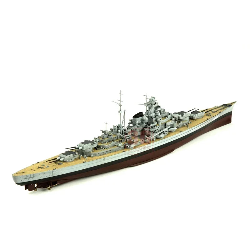 Kriegsmarine Battleship KM Bismarck 1/700 Resin Model Kit - 1/700 resin model view 5