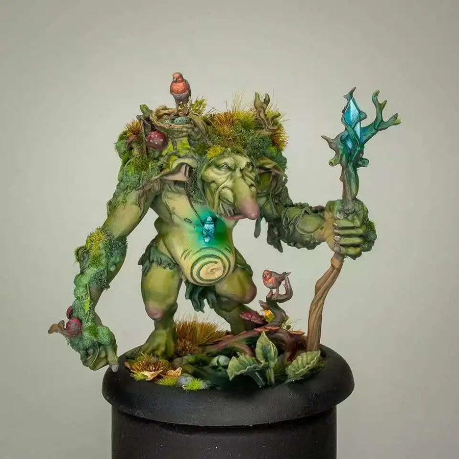 Moonstone Knoll The Troll - Resin Figure Kit - resin model view 4