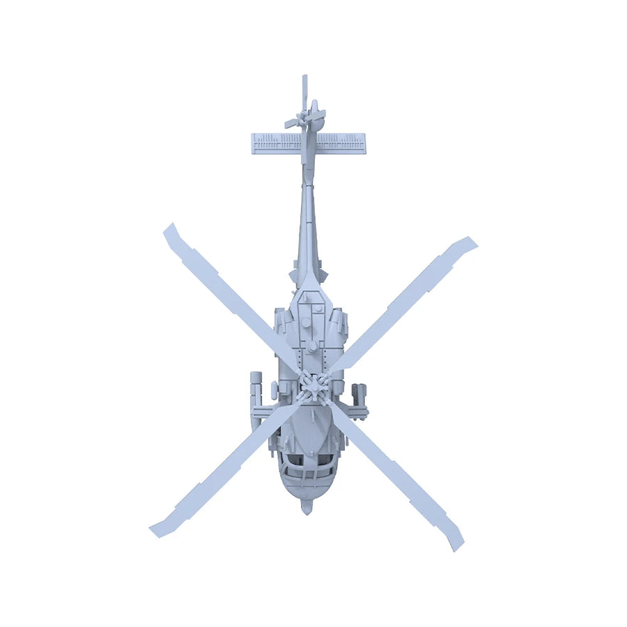 US Navy MH-60 Seahawk Helicopter 1/144 Resin Model Kit - 1/144 resin model view 5