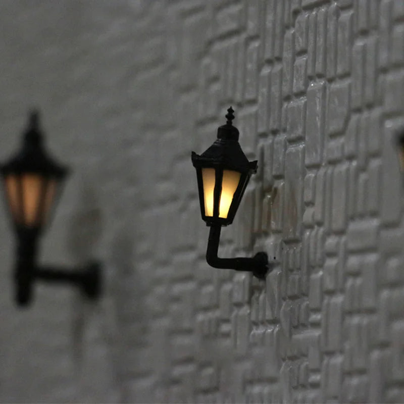 Victorian Street Lamp Miniature | HO Scale Resin Model Kit - resin model view 4