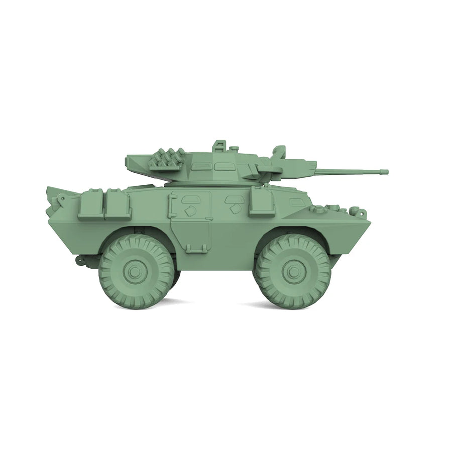 Modern Soviet/Russian Tracked IFV 1/56 Resin Vehicle Kit - resin model view 2