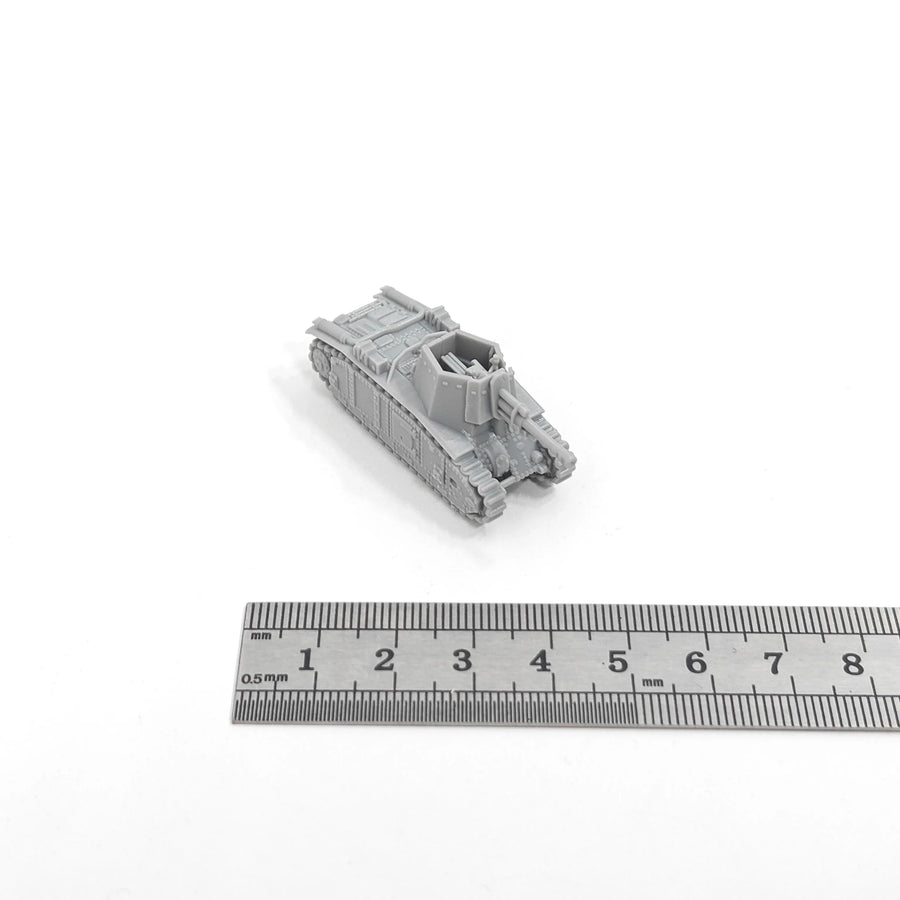 WWII German Selbstfahrlafette Howitzer 1/144 Resin Model Kit - 1/144 resin model view 2