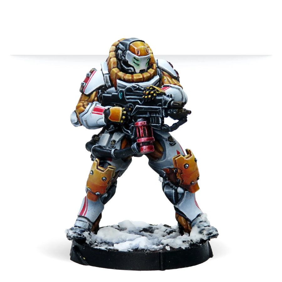 Sci-Fi Operatives Power Armor Team 28mm Resin Kit - resin model view 4
