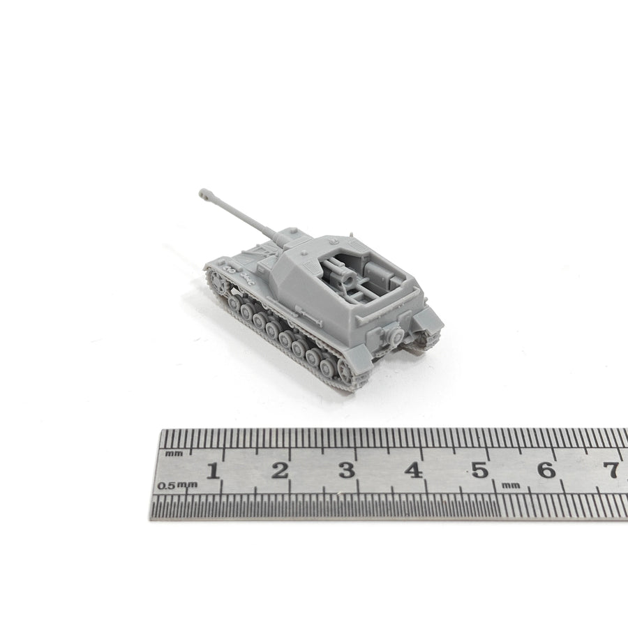 WWII German Dicker Max Tank Destroyer 1/144 Resin Model Kit - 1/144 resin model view 3