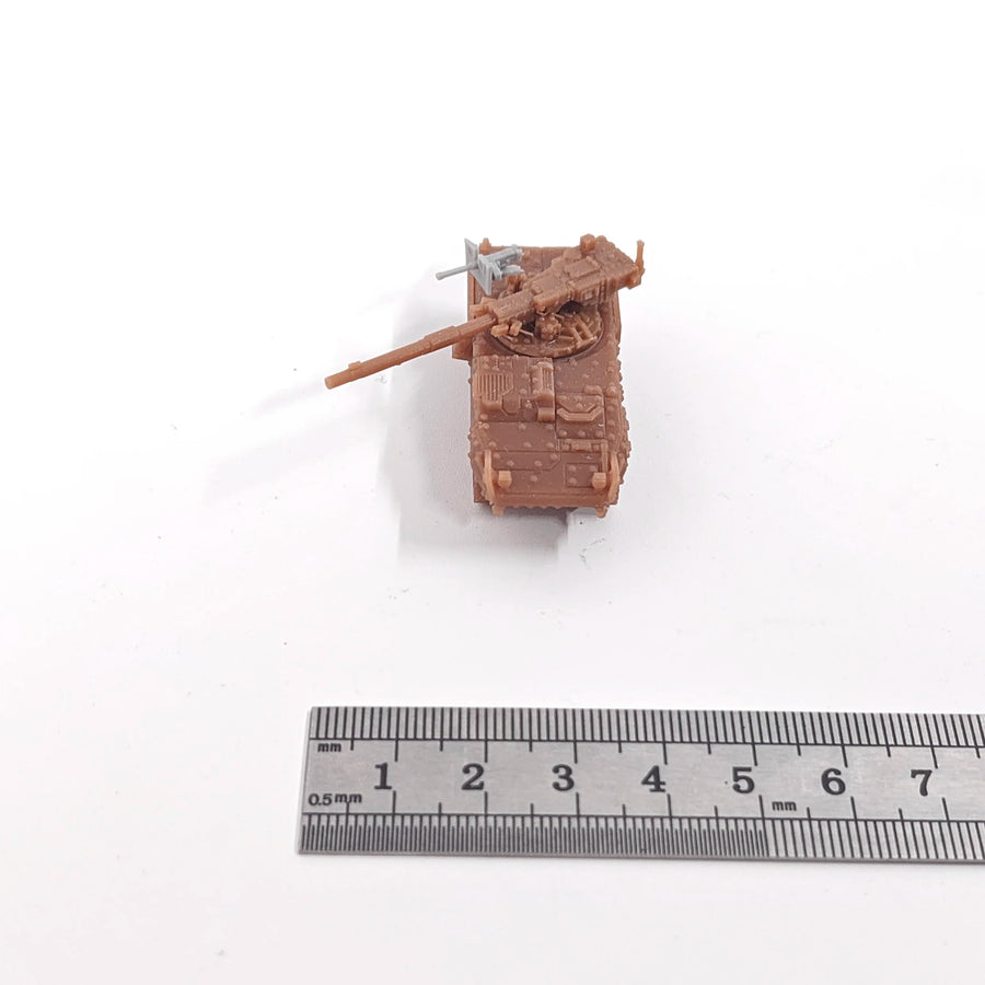 Modern Wheeled Armored Fighting Vehicle with Gun Turret 28mm Resin Vehicle Kit - resin model view 3