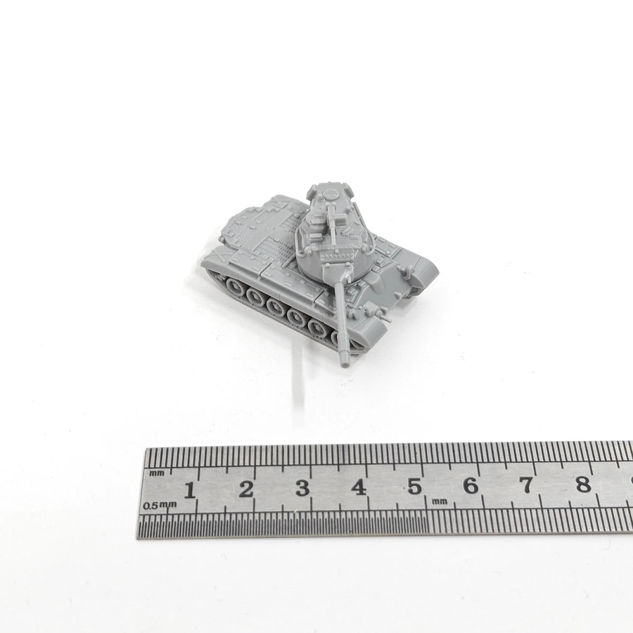 M47 Patton II Medium Tank 1/144 Scale Resin Model Kit - 1/144 resin model view 2