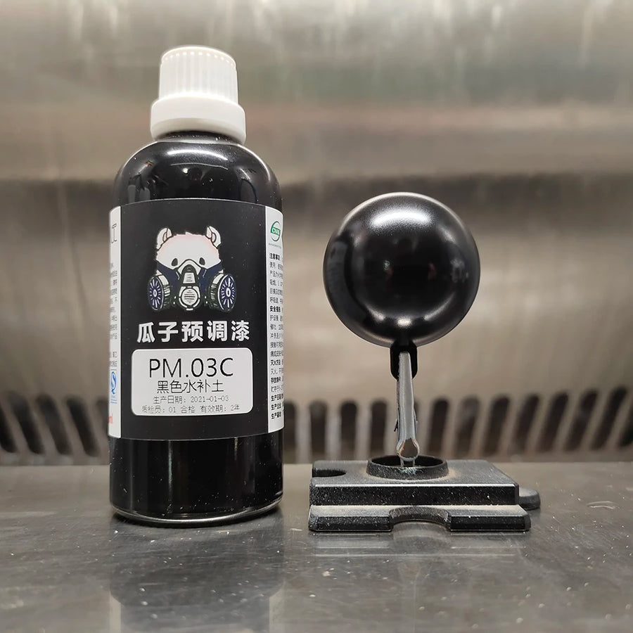 PM.03B White Primer Filler Solution - Resin Model Hobby Supply Tool - resin model view 4