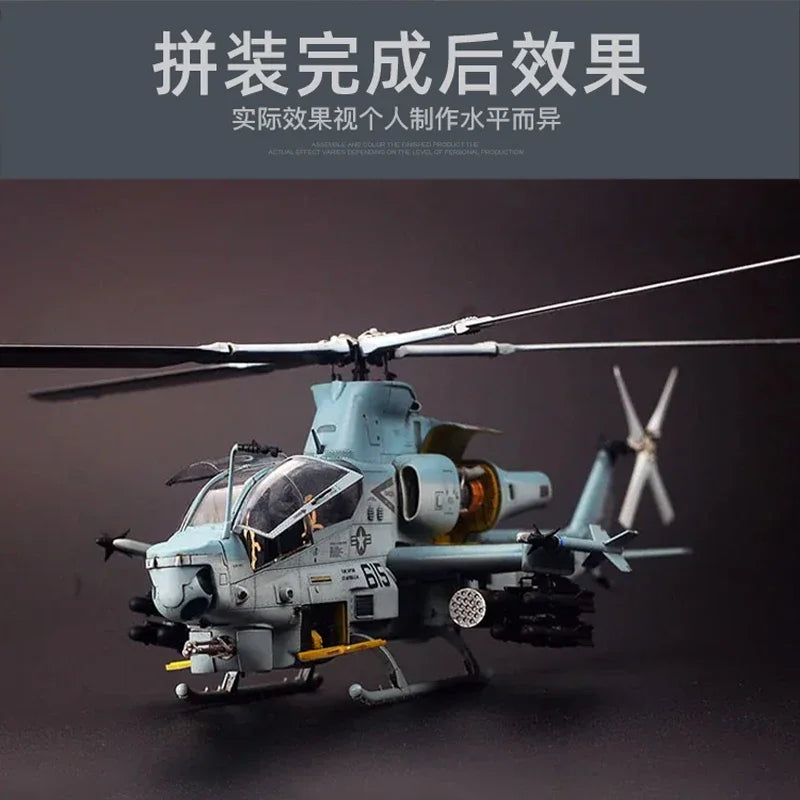 AH-1Z Viper Attack Helicopter 1/48 Scale Resin Model Kit - 1/48 resin model view 2