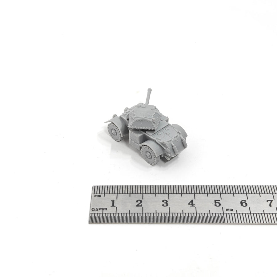 Staghound Mk III Armored Car 1/144 Scale Resin Model Kit - 1/144 resin model view 4