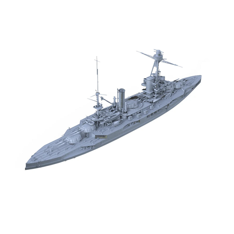 French Bretagne Battleship 1/700 Resin Model Kit - 1/700 resin model view 4