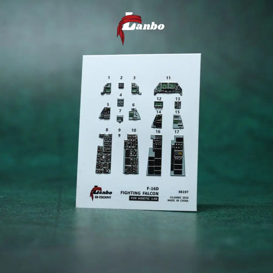 F-16D Fighting Falcon 1/48 Resin Model Kit - 1/48 resin model view 2