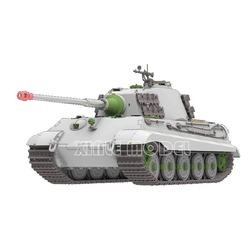 German King Tiger Tank Ardennes 1944 1/35 Scale Resin Model Kit - 1/35 resin model view 4