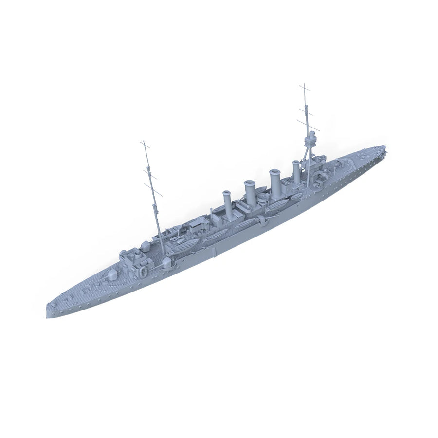 HMS Weymouth Class Light Cruiser 1/700 Resin Model Kit - 1/700 resin model view 3