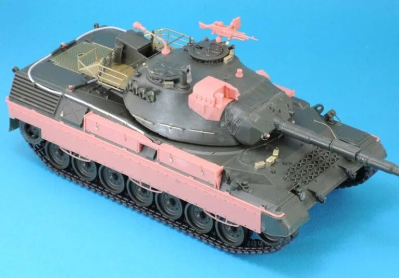 Leopard 1A5BE Main Battle Tank 1/35 Resin Conversion Kit - 1/35 resin model view 2