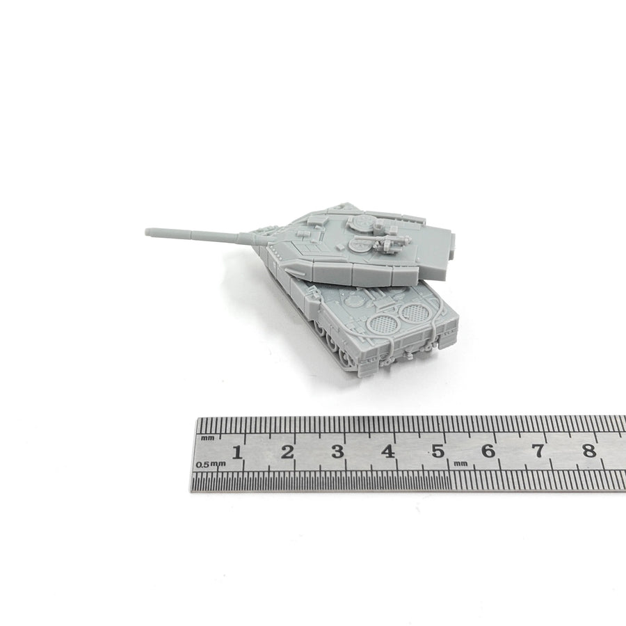 Leopard 2A7 Main Battle Tank 1/144 Scale Resin Model Kit - 1/144 resin model view 5