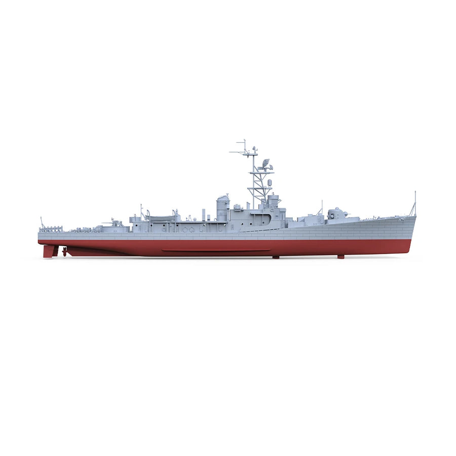 USS Dealey DE-1006 Destroyer Escort 1/700 Resin Model Kit - 1/700 resin model view 3