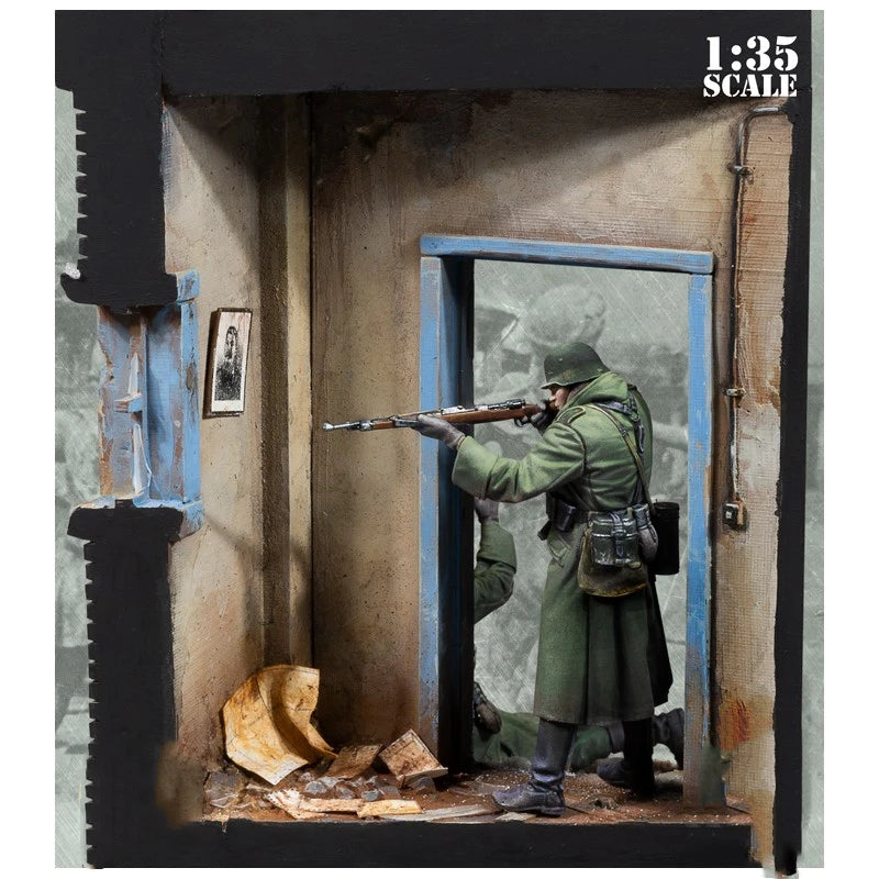 WWII Soviet Soldiers Stalingrad 1942 1/35 Resin Diorama Set - 1/35 resin model view 3