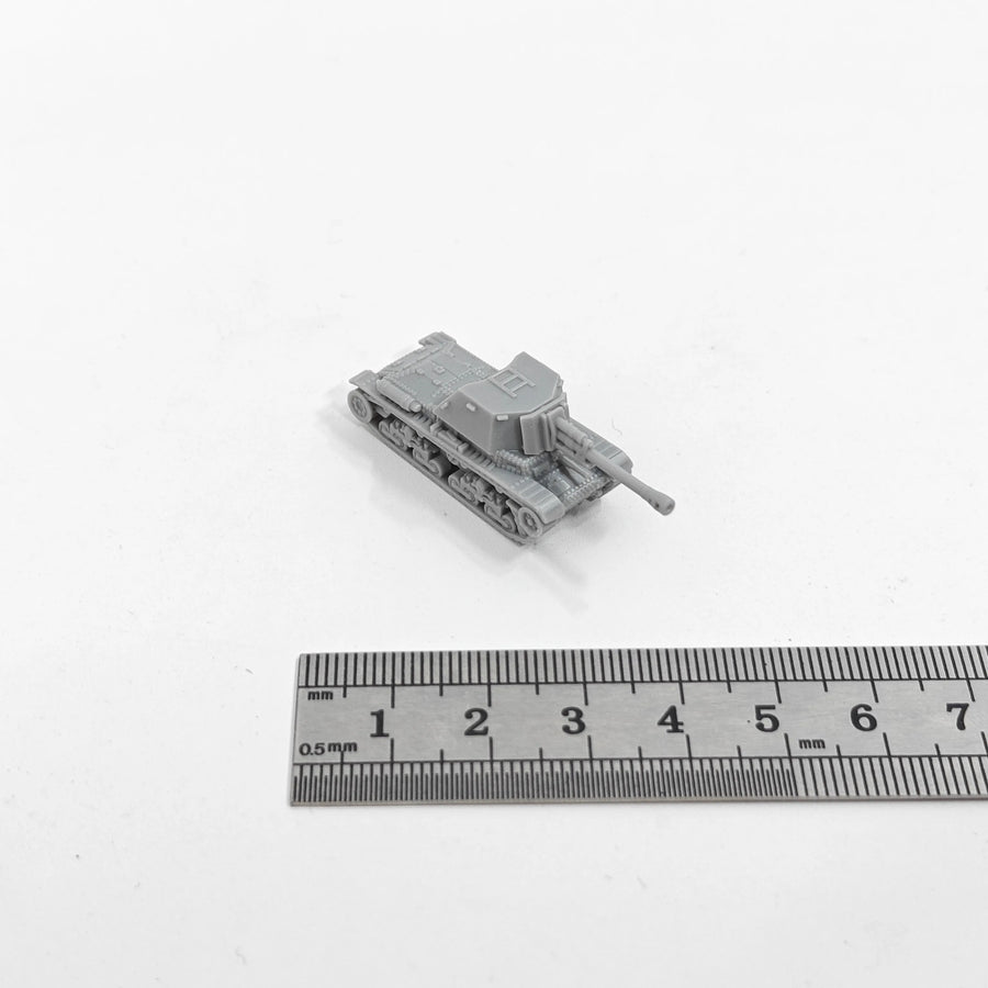 Romanian Tacam R2 Tank Hunter 1/144 Resin Model Kit - 1/144 resin model view 4