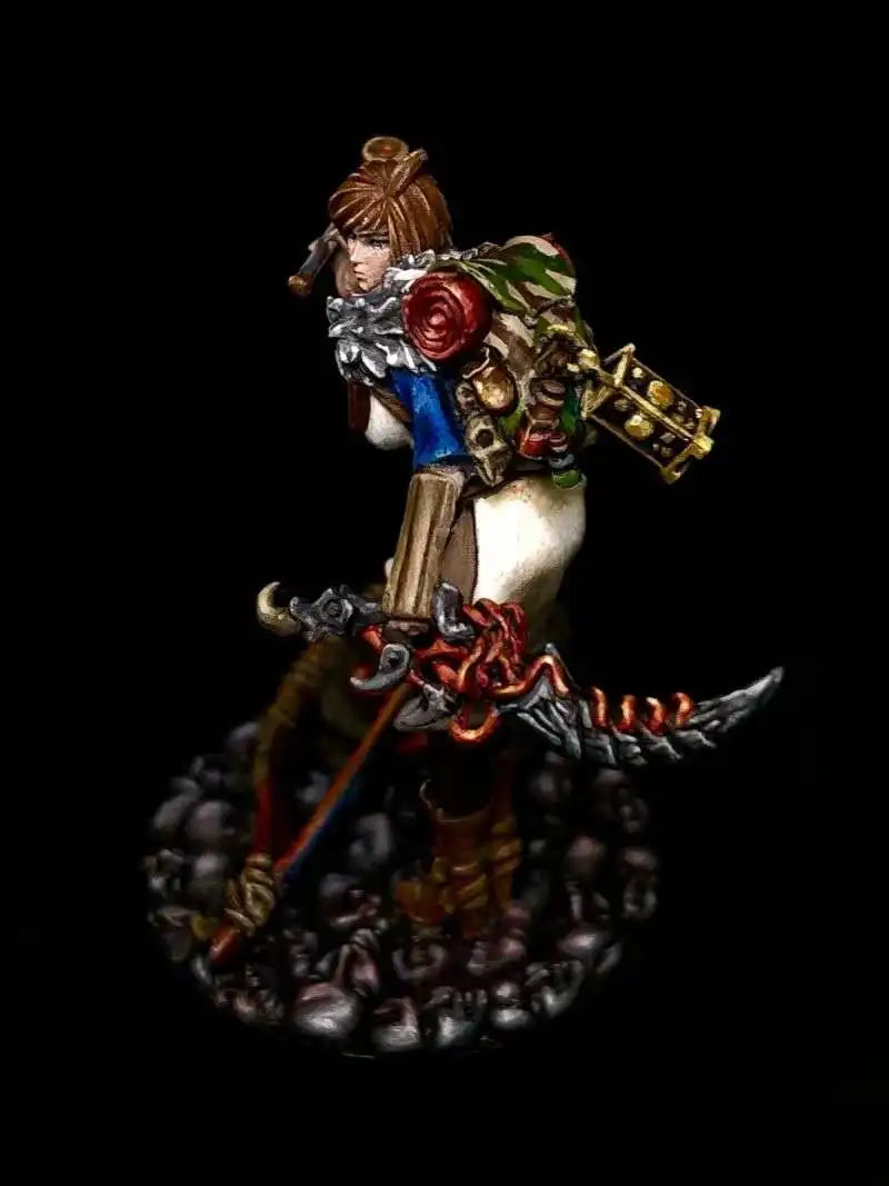 Kingdom Death Great Huntress 28mm Resin Figure - 28mm resin model view 3