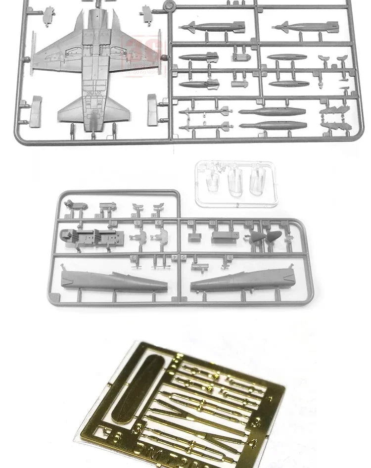F-5F Tiger II American Fighter 1/72 Resin Model Kit - 1/72 resin model view 2