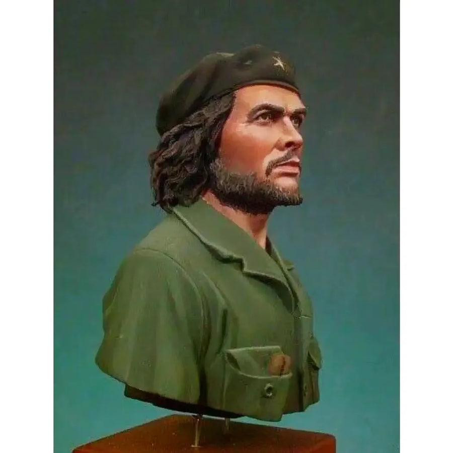 Che Guevara Portrait Resin Bust 1/10 Scale Unpainted Figure Kit - 1/10 resin model view 2