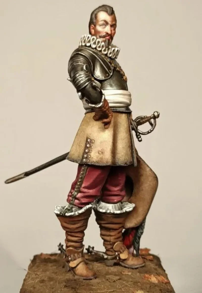 Albrecht von Wallenstein 75mm Resin Figure Kit - 75mm resin model view 4