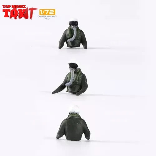Modern Fighter Pilot Seated 1/72 Resin Figure Kit - 1/72 resin model view 2