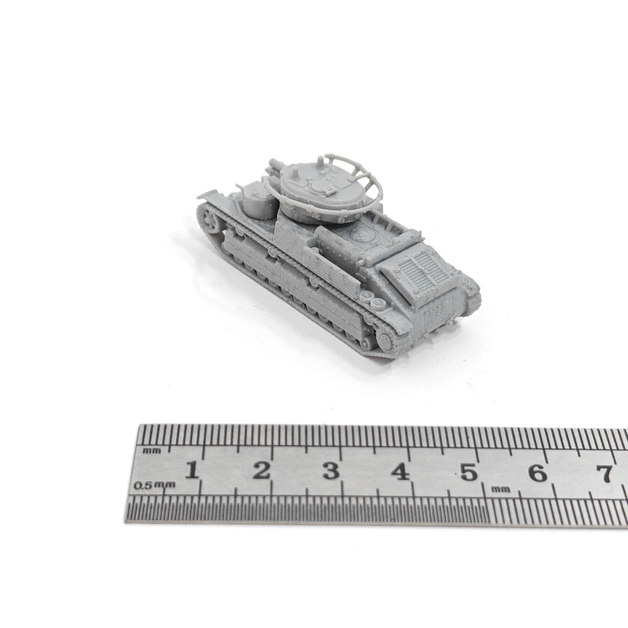T-28 Medium Tank 1/144 Scale Resin Model Kit - 1/144 resin model view 4