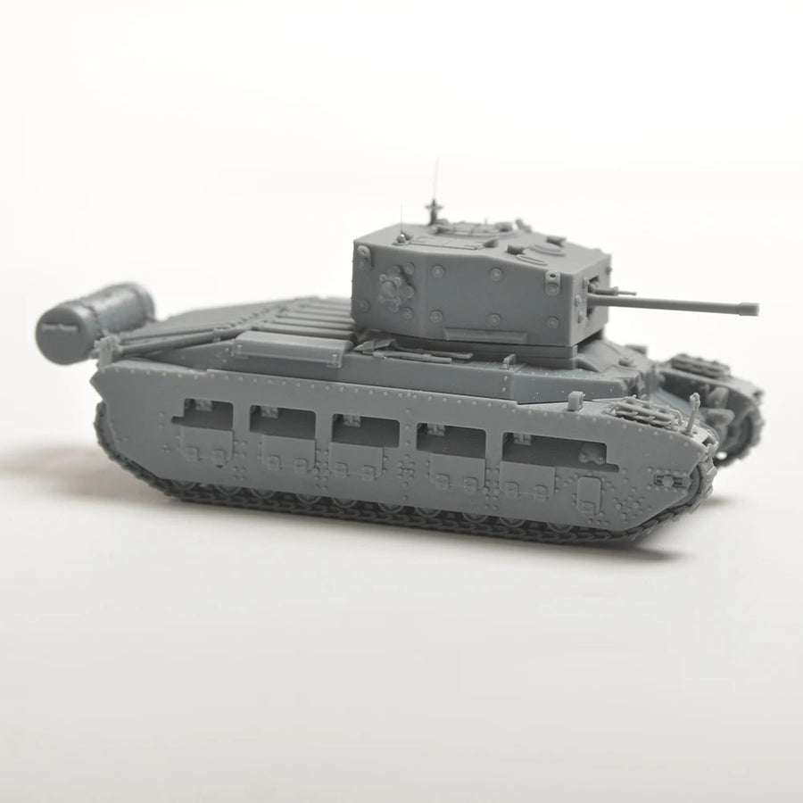 British Matilda Infantry Tank 1/56 Scale Resin Model Kit - 1/56 resin model view 4