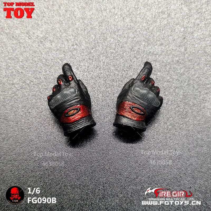 1/6 Scale Tactical Gloved Hands Resin Figure Accessory Set - Gun Holding Poses - 1/6 resin model view 5