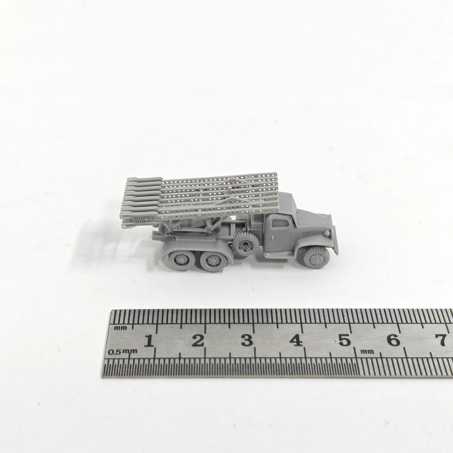 Soviet BM-13 Katyusha Rocket Launcher 1/144 Resin Model Kit - 1/144 resin model view 2