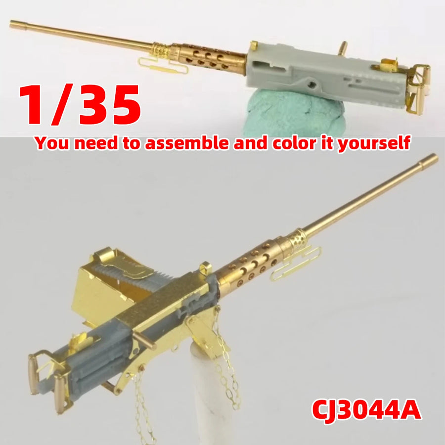 Modern US M2 Browning Machine Gun 1/35 Resin Model Kit - 1/35 resin model view 5