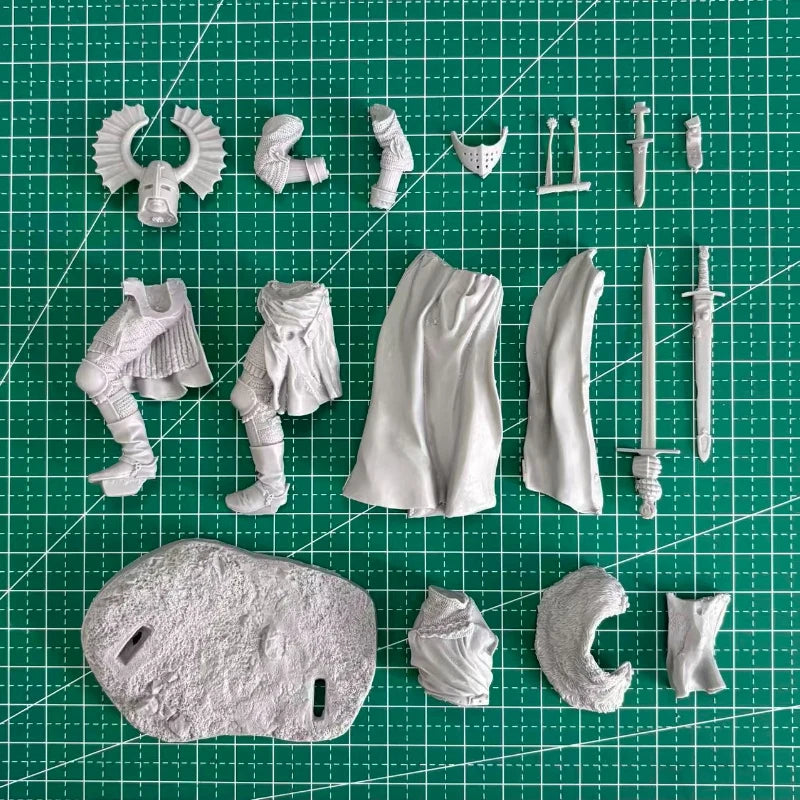 Ancient Teutonic Knight 90mm Resin Figure Kit - 90mm resin model view 2