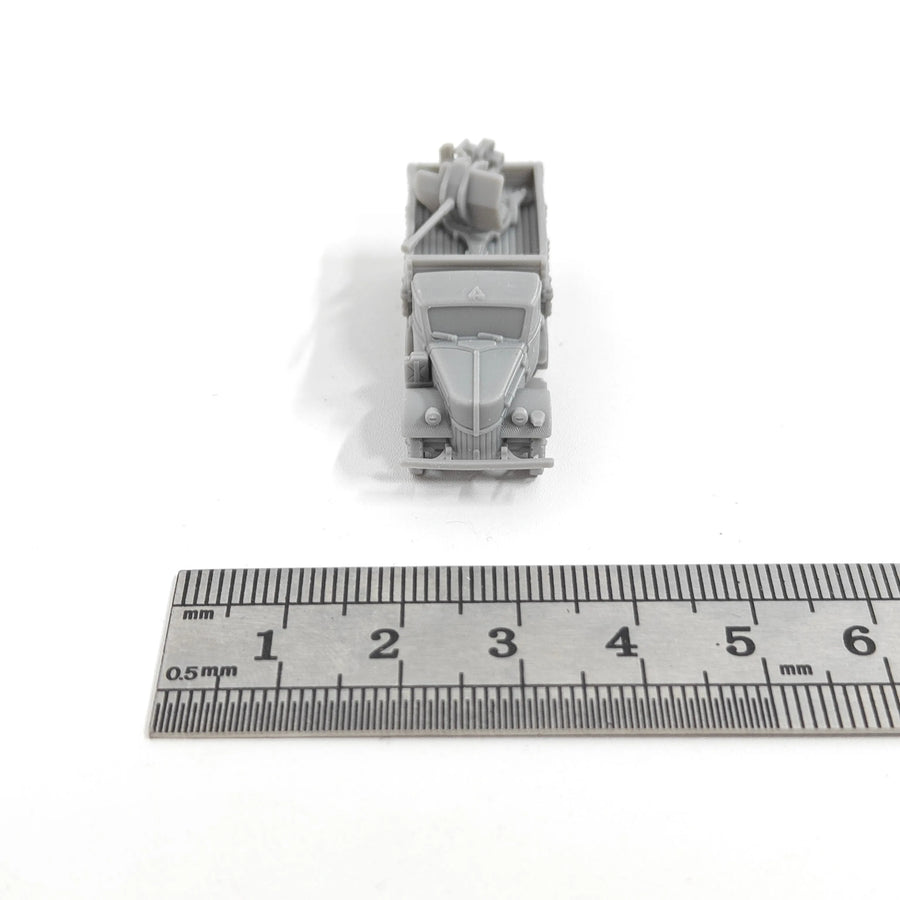 WWII German Maultier Flakwagen 1/144 Resin Model Kit - 1/144 resin model view 3