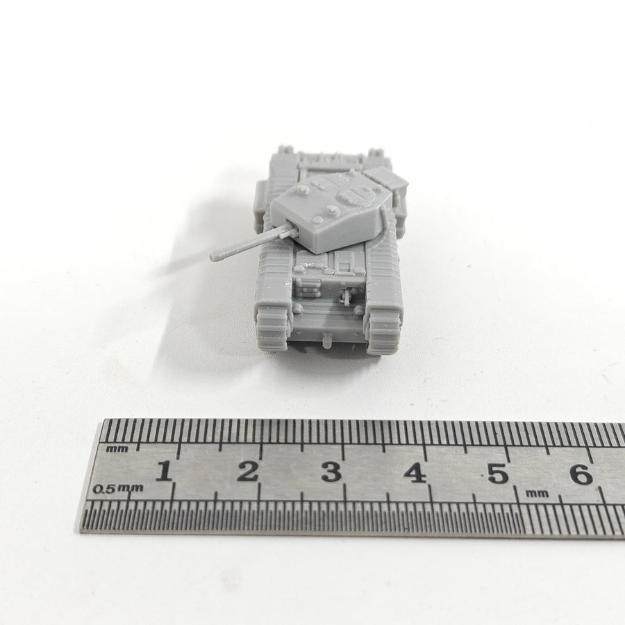 Churchill III Tank 1/144 Scale Resin Model Kit - 1/144 resin model view 3