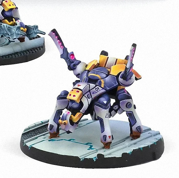 Probots Combat Walker Squad Resin Figure Kit Set - resin model view 5