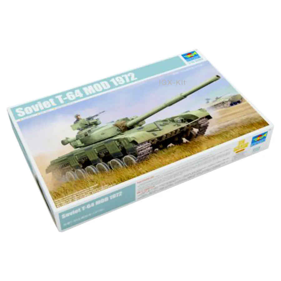 Soviet T-64 Mod.1972 Main Battle Tank 1/35 Resin Model Kit - 1/35 resin model view 2