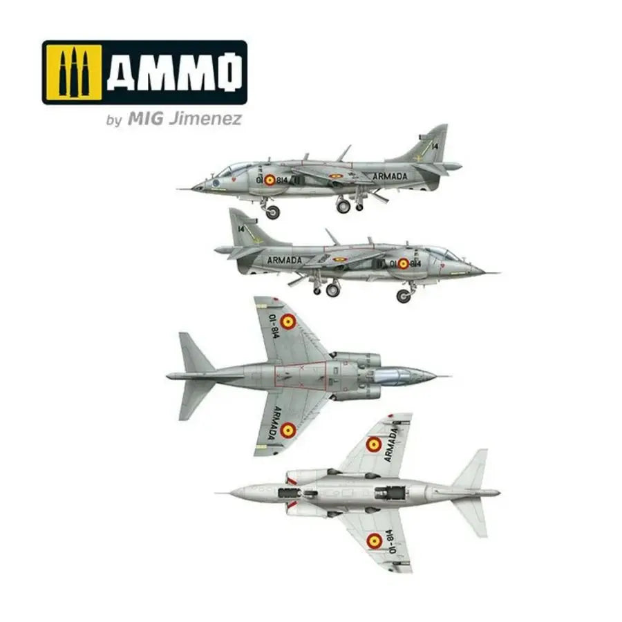 AV-8S Matador Harrier 1/48 Resin Model Kit - U.S. Marines - 1/48 resin model view 3