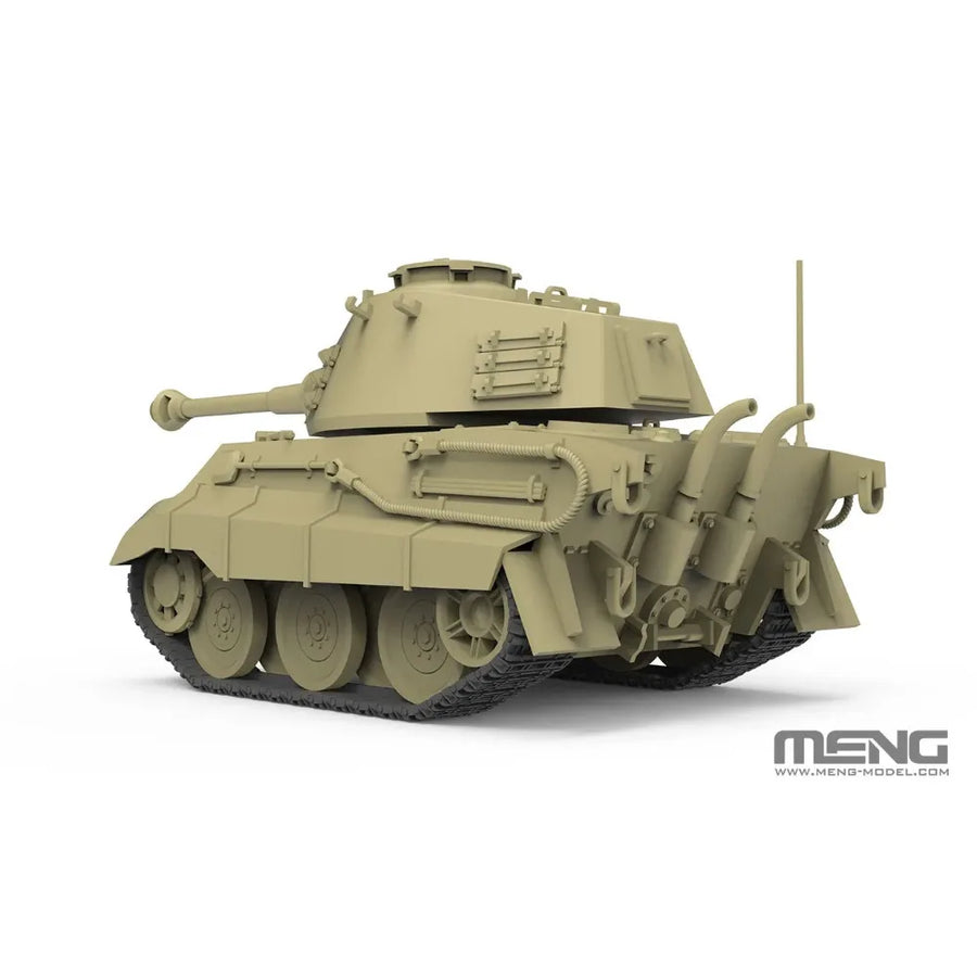 German King Tiger Heavy Tank Henschel Turret 1/35 Resin Kit - 1/35 resin model view 4