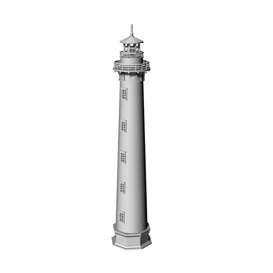 Lighthouse Lyt003 Factory Building Military Terrain 1/87 Resin Diorama Kit - 1/87 resin model view 2