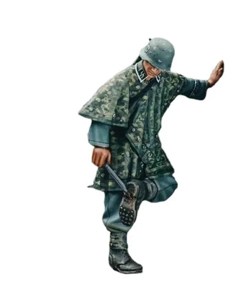 WWII Allied Grenadier Normandy 1944 1/35 Resin Figure Kit - 1/35 resin model view 2