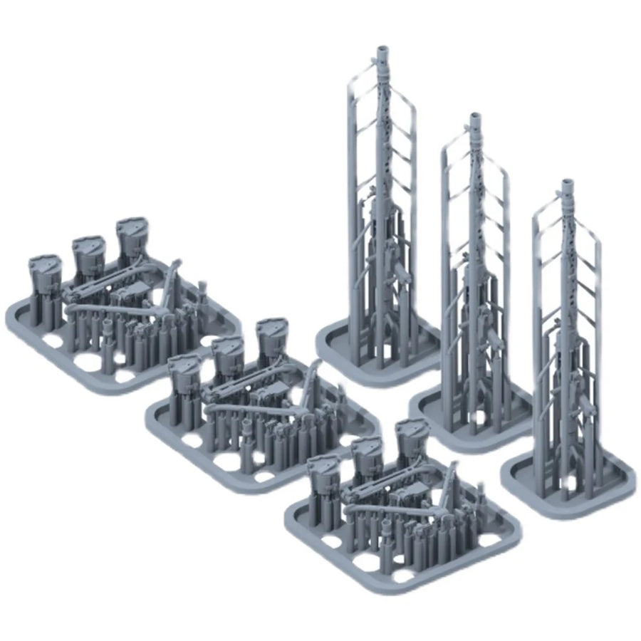 WWII German MG34 Machinegun 1/35 Resin Parts Kit - 1/35 resin model view 5