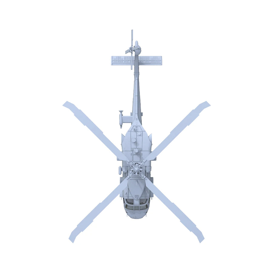 USN SH-60B Seahawk Helicopter 1/72 Resin Model Kit - 1/72 resin model view 3