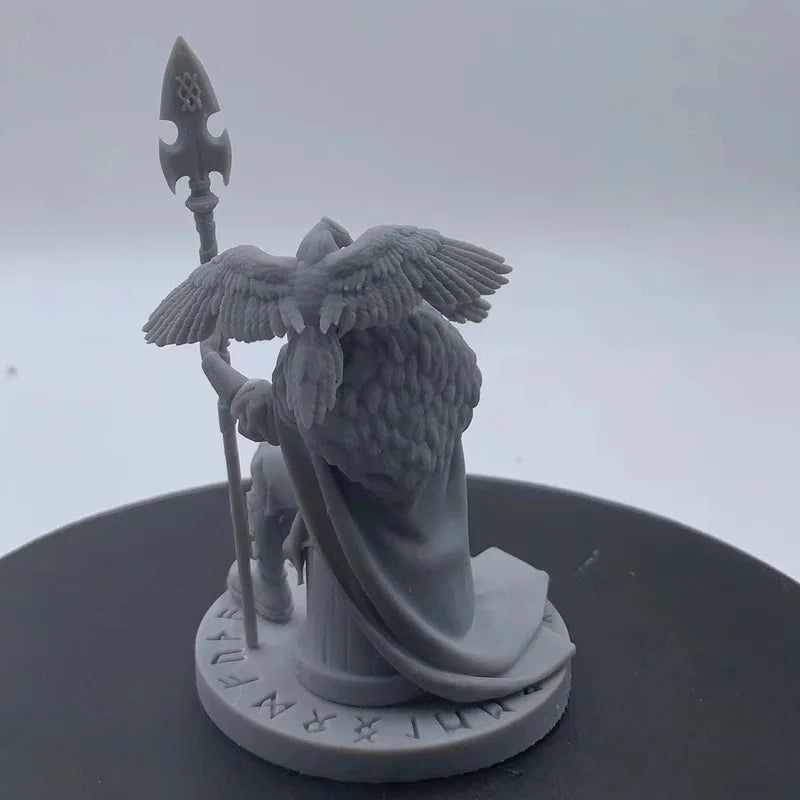 Odin All-Father Winged Norse God 1/24 Resin Figure Kit - 1/24 resin model view 6