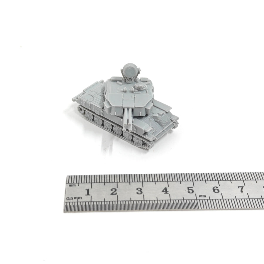 Soviet ZSU-23-4 Shilka Self-Propelled Anti-Aircraft Gun 1/144 Resin Model Kit - 1/144 resin model view 3