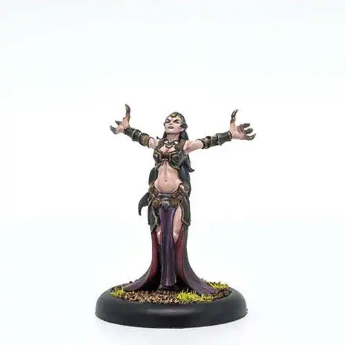 Warmachine Scharde Dirge Seers Cryx 30mm Resin Figure Unit - 30mm resin model view 2