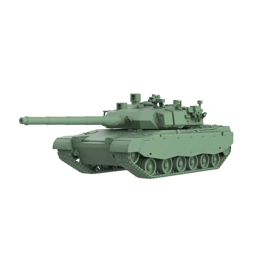Brazil Osorio EE-T1 Main Battle Tank 1/144 Scale Resin Model Kit - 1/144 resin model view 2