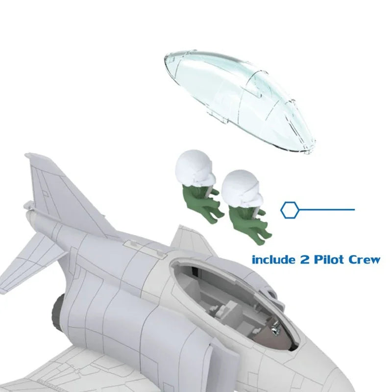 F-4/J Phantom II Navy Fighter Jet Resin Model Kit - resin model view 2