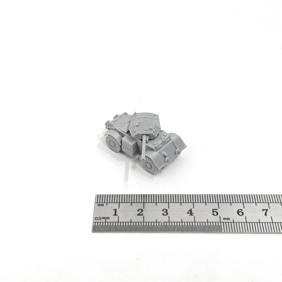 Staghound Mk III Armored Car 1/144 Scale Resin Model Kit - 1/144 resin model view 2