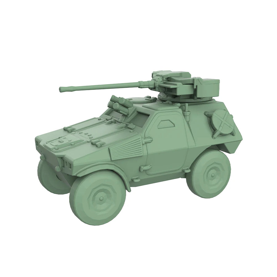 France VBL Armoured Vehicle 1/56 Scale Resin Model Kit - 1/56 resin model view 3